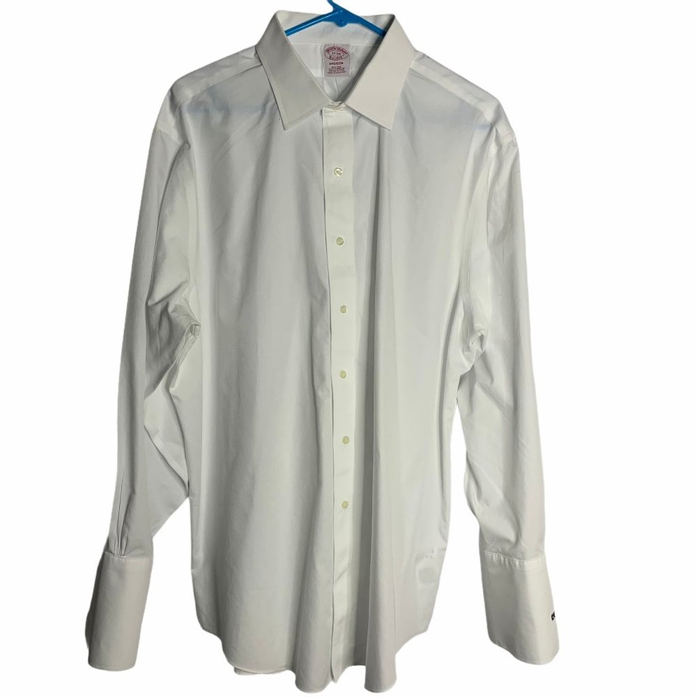 Brooks Brothers Madison French Cuff Shirt 32PE - Picture 1 of 4